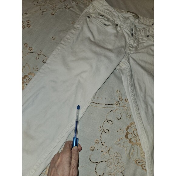 Banana Republic White Cropped Jeans Size 1 / 25 - Picture 13 of 14